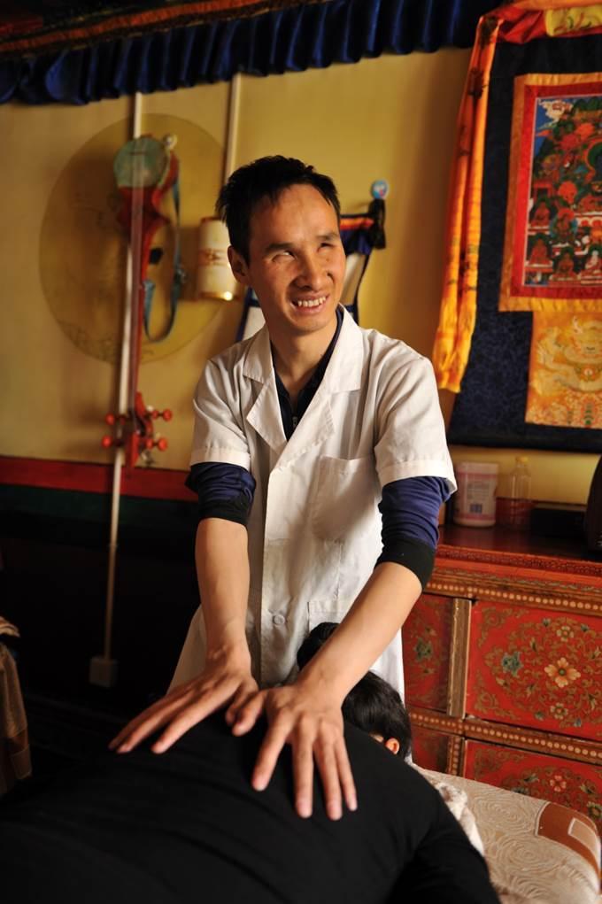 He graduated after a 6-year study and took the first job in his life in a blind massage center. In 2010, Tashi and his friends opened their own massage center named Tenzin Blind Massage Center.