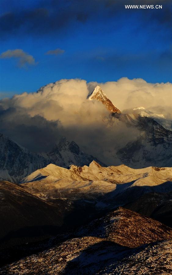 Fascinating mountain scenery of Nyingchi Prefecture in China's Tibet