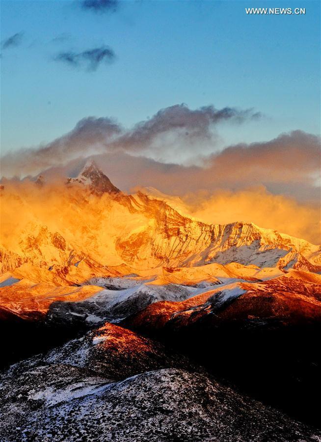 Fascinating mountain scenery of Nyingchi Prefecture in China's Tibet