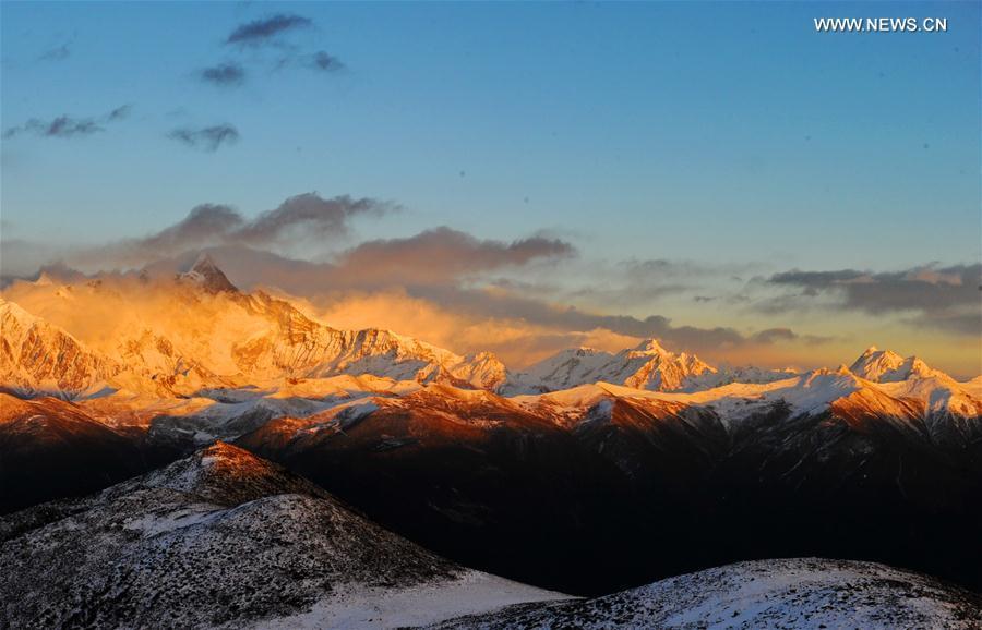 Fascinating mountain scenery of Nyingchi Prefecture in China's Tibet