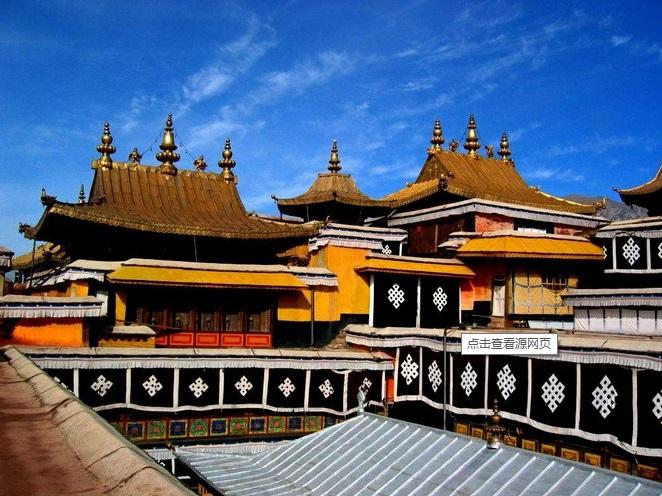 No. 2 Jokhang TempleThe temple, considered the "spiritual heart of the city" and the most sacred in Tibet, is at the center of an ancient network of Buddhist temples in Lhasa. It is the focal point of commercial activity in the city, with a maze of streets radiating from it. The Jokhang is 1,000 meters east of the Potala Palace. Barkhor, the market square in central Lhasa, has a walkway for pilgrims to walk around the temple (which takes about 20 minutes).