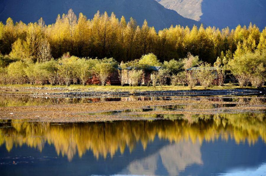 Tibet is a region on the Tibetan Plateau in Asia, spanning nearly a quarter of China