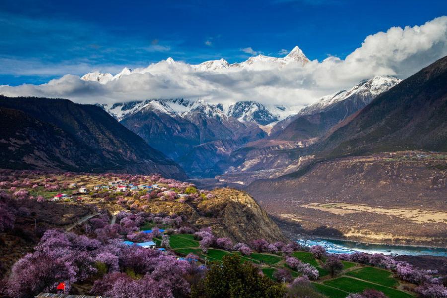 Tibet is a region on the Tibetan Plateau in Asia, spanning nearly a quarter of China