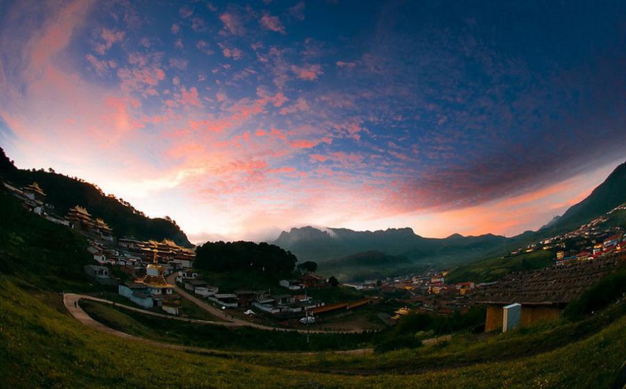 Tibet is a region on the Tibetan Plateau in Asia, spanning nearly a quarter of China